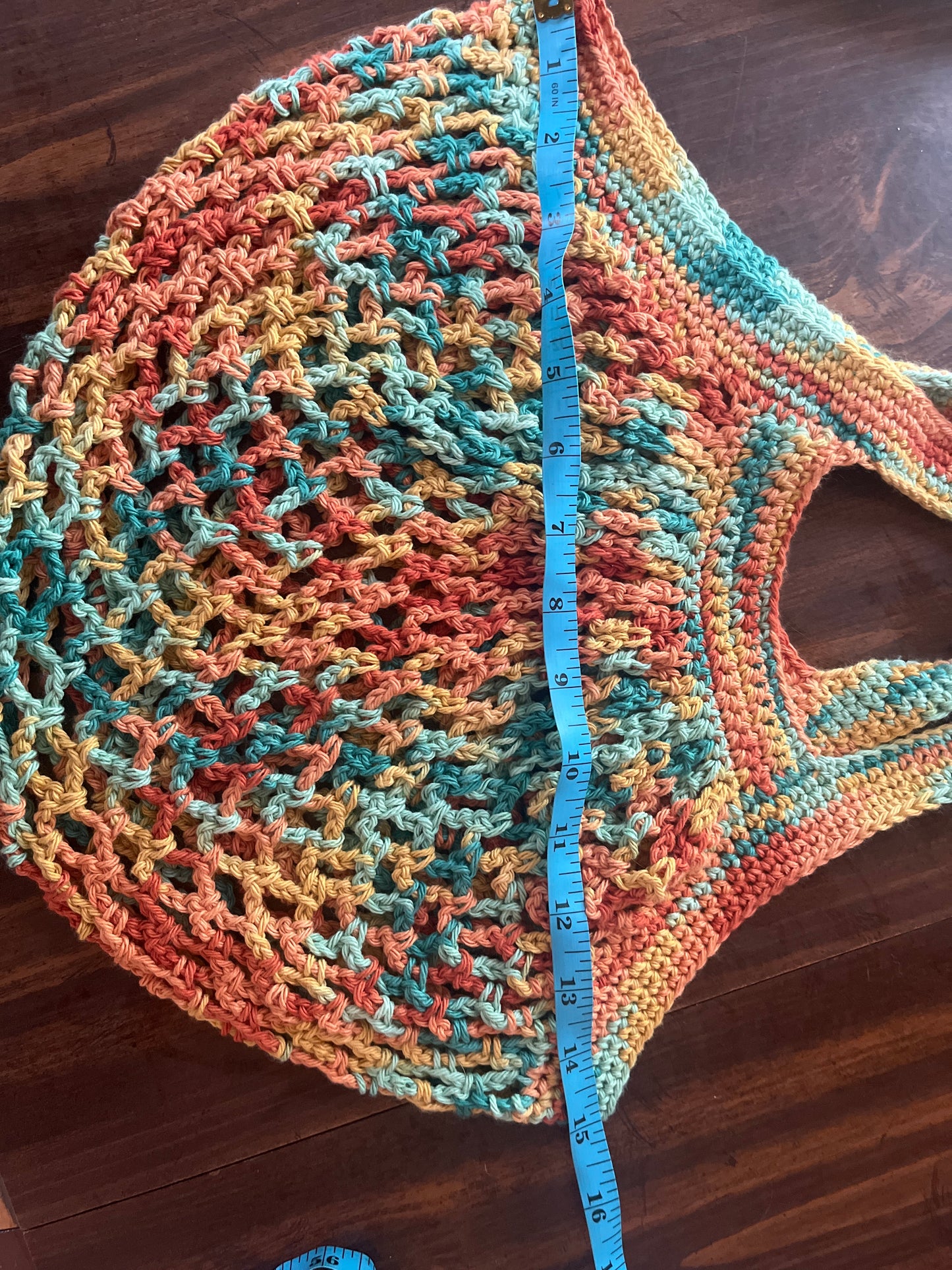 Desert Gold Mesh Market Bag